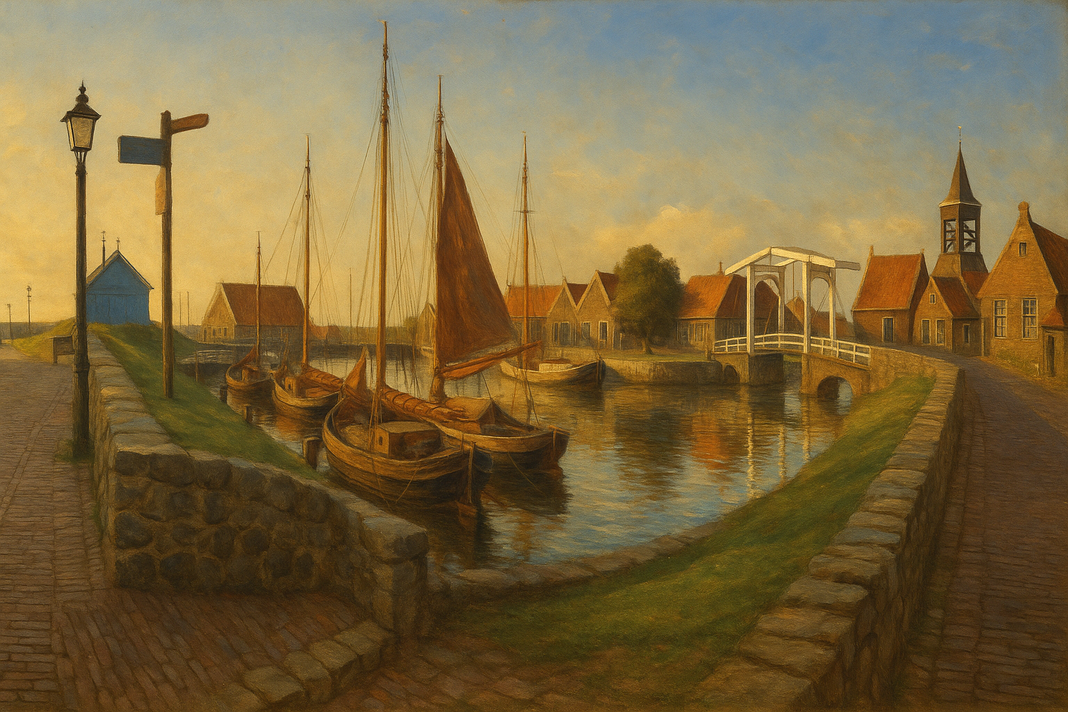 Kunstwerken in de gang van Ús Nocht